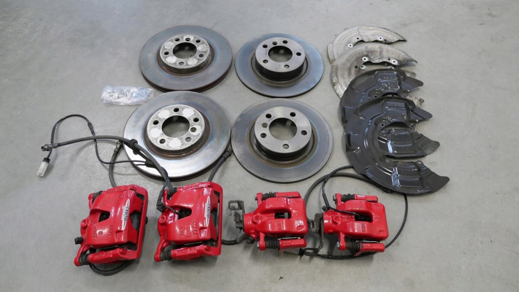 фото №1, Mini countryman r60 john cooper works jcw суппорты тормоза суппорт перед задняя