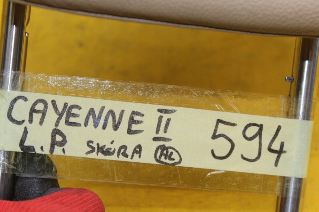 фото №7, Підголівник сидіння лівий перед шкіра porsche cayenne ii