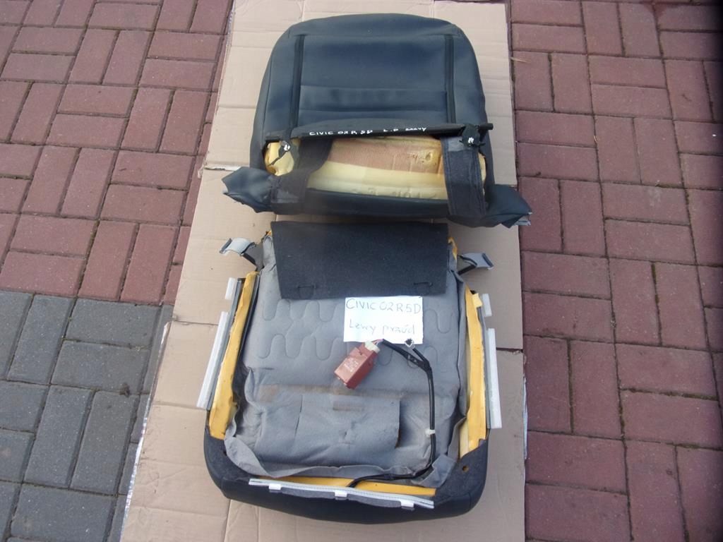 фото №6, Обивка сиденье сиденье l honda civic vii 5d