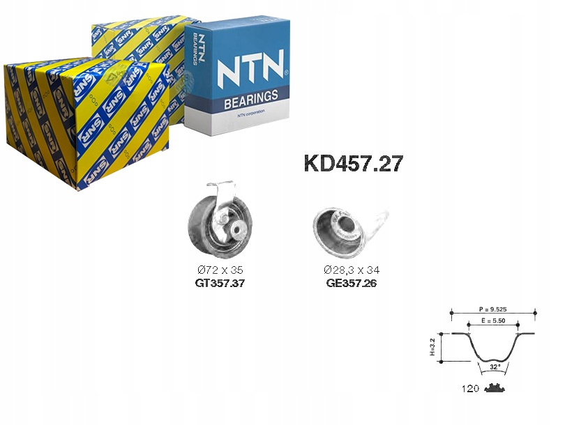 фото №1, Набір ремінь розподільного валу audi a2 a3 a4 a6 ford galaxy
