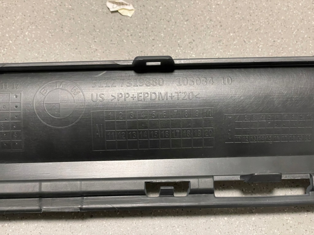 фото №8, Спойлер накладка бампера задня bmw x6 f16 оригінальний номер nowa