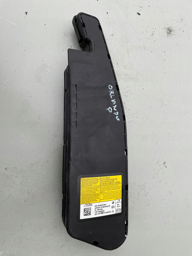 фото №1, Orlando подушка безопасности подушка сиденье правая 544663743