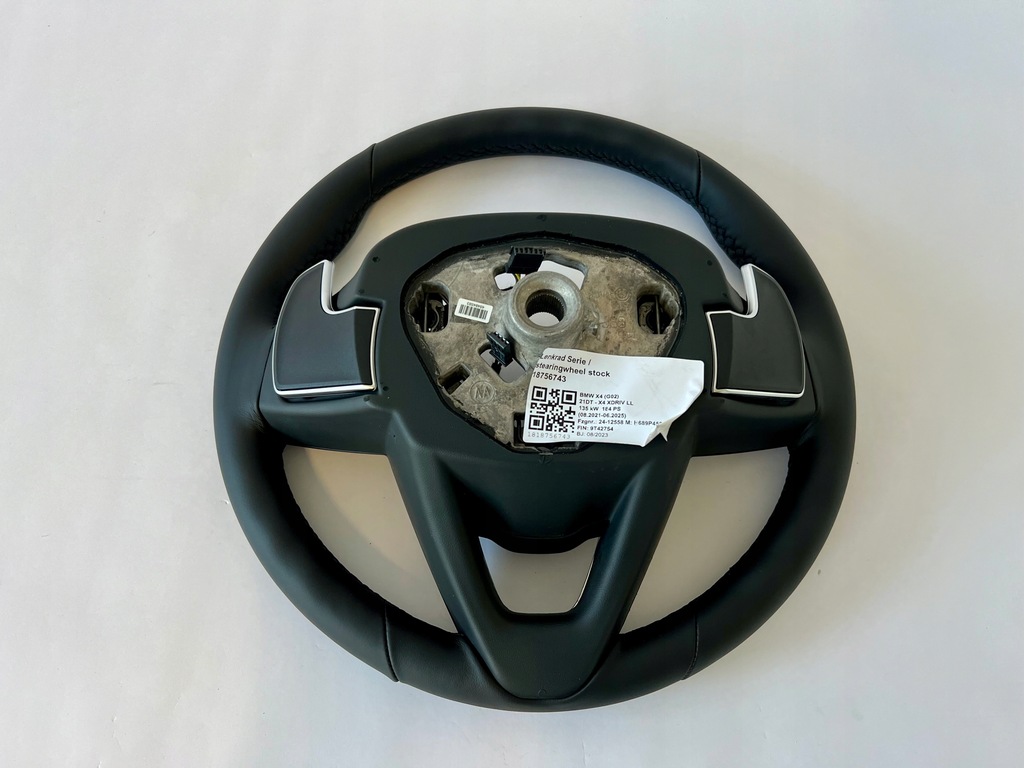 фото №6, Bmw x4 g02 x3 g01 воздуховод кожа лепестки переключения управление nowa bmw 5a1fca0