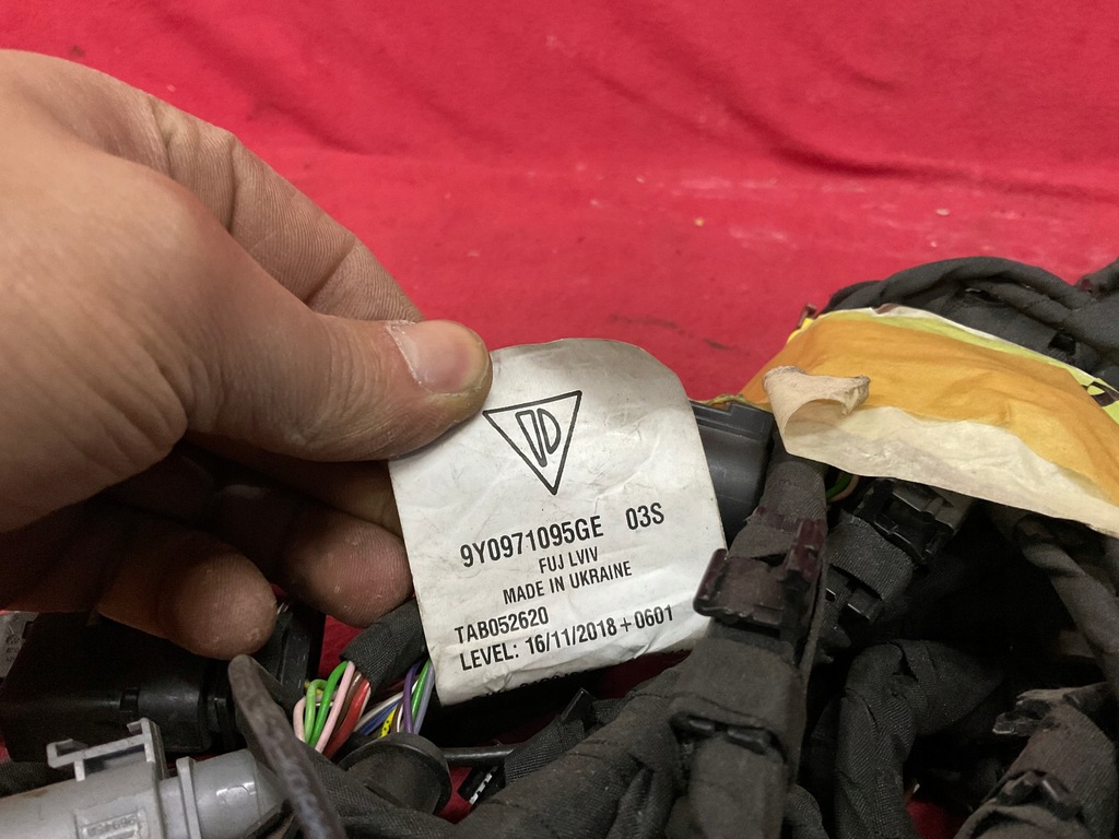 фото №5, Porsche cayenne iii 9y0 джгут електрична бампера перед 9y0971095ge