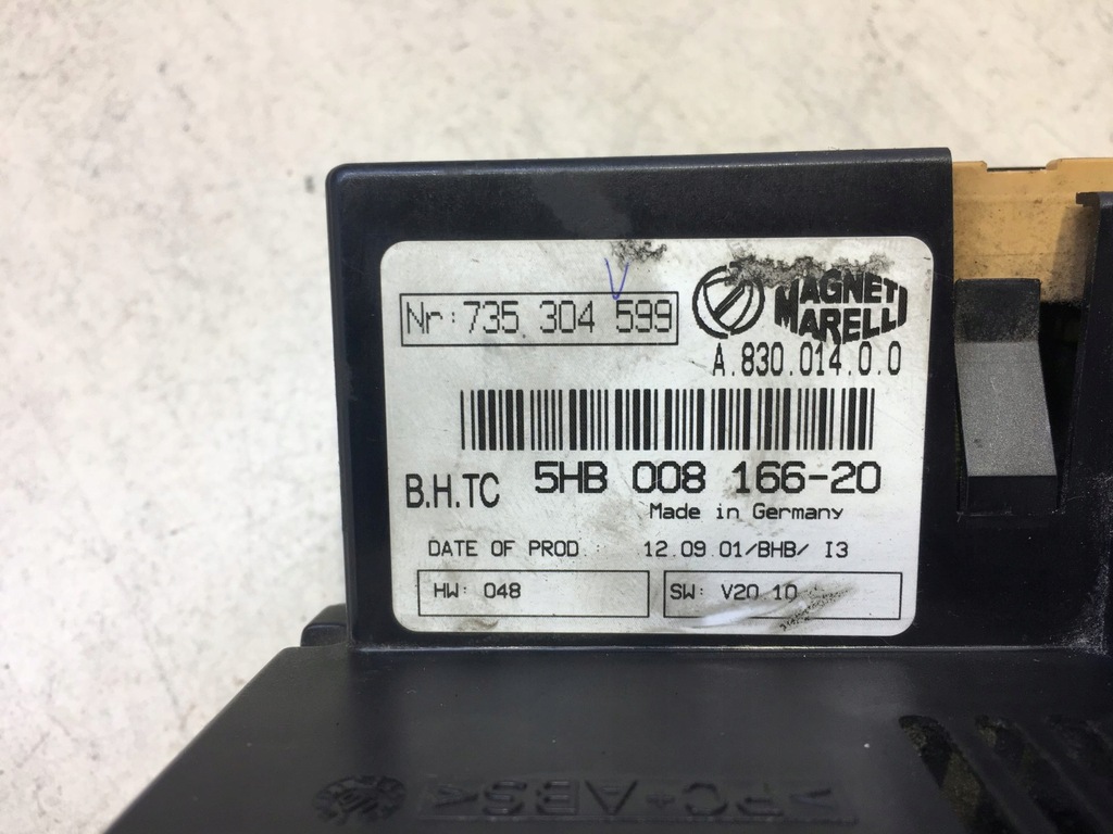 фото №9, Панель обдув lancia lybra 735304599 5hb00816620