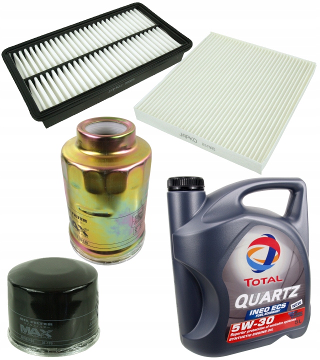 фото №1, Комплект фильтров mazda 6 i ii gg gh масло dpf 5w-30