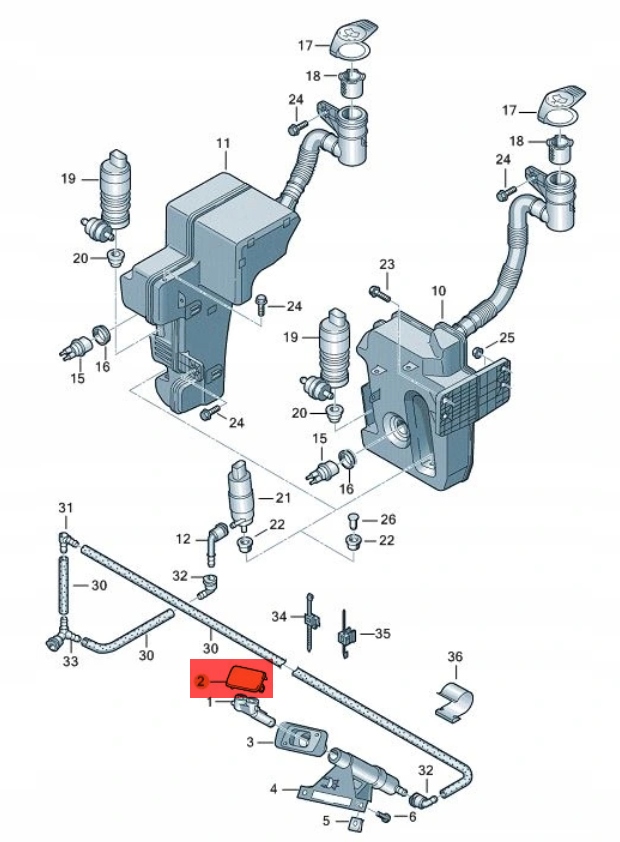 фото №6, Заглушка распылителя лампы do vw golf plus 2009-2014 5m0955110 g r