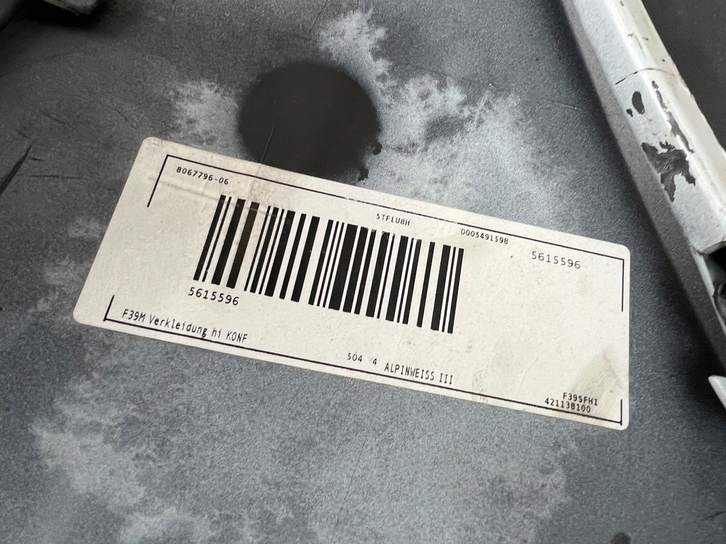 фото №8, Бампер задняя задний bmw x2 f39 m-pakiet + dół