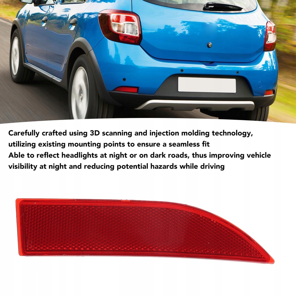 фото №13, Заміна фара заднього бампера бічного dla dacia sandero stepway mk2