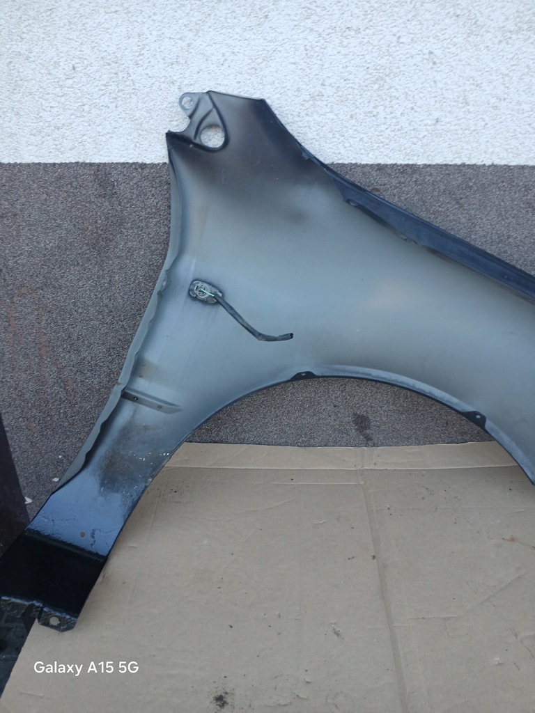 фото №14, Крыло левый mitsubishi lancer vii цвет x42 чёрный