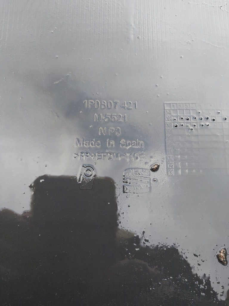 фото №11, Бампер задняя задний seat leon 2 ii 1p0607421