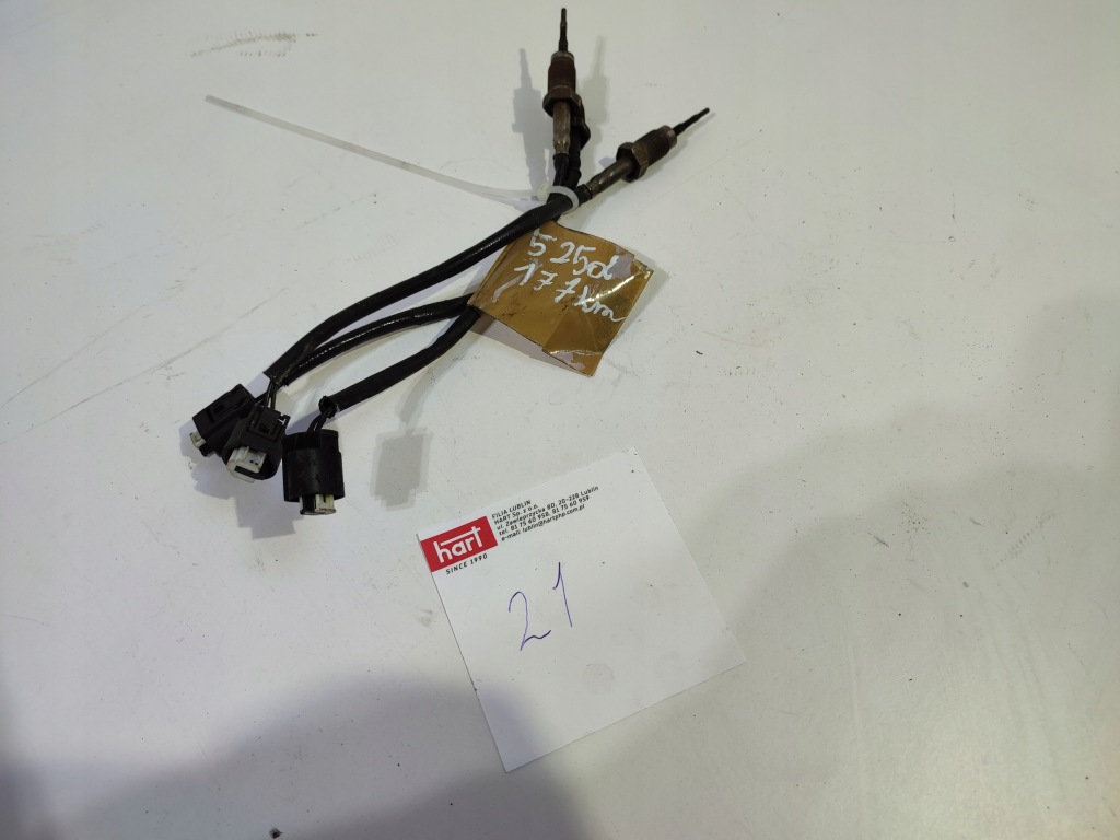 фото №1, Датчик температури вихлопних газів bmw 525d 177km