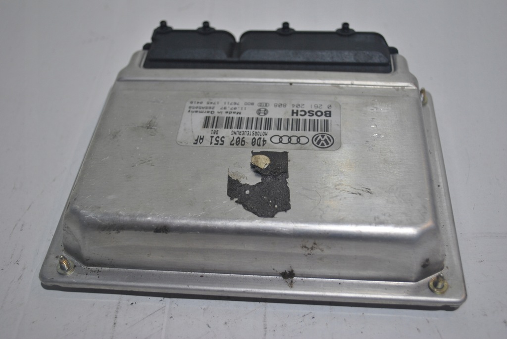 фото №6, Блок керування двигуна audi оригінальний номер 4d0907551af