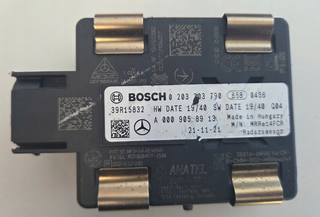 фото №1, Радар acc датчик швидкості mercedes a0009058913