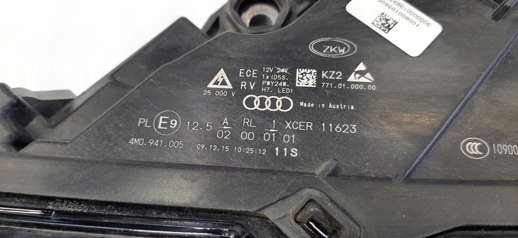 Audi q7 фара фара full led 4m0941005 Доставка