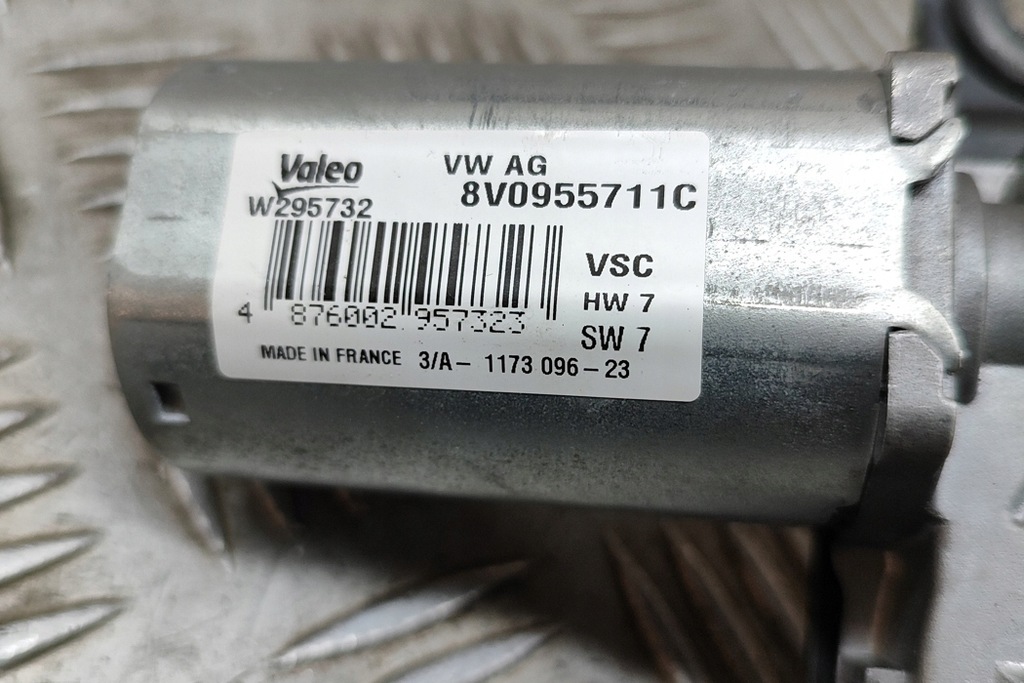 фото №6, Audi a3 sportback 8y двигатель дворники задний крышки 8v0955711c 2023 256842