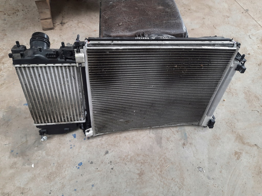 Купить Megane iv 1.5dci радиатор вентилятор комплект .