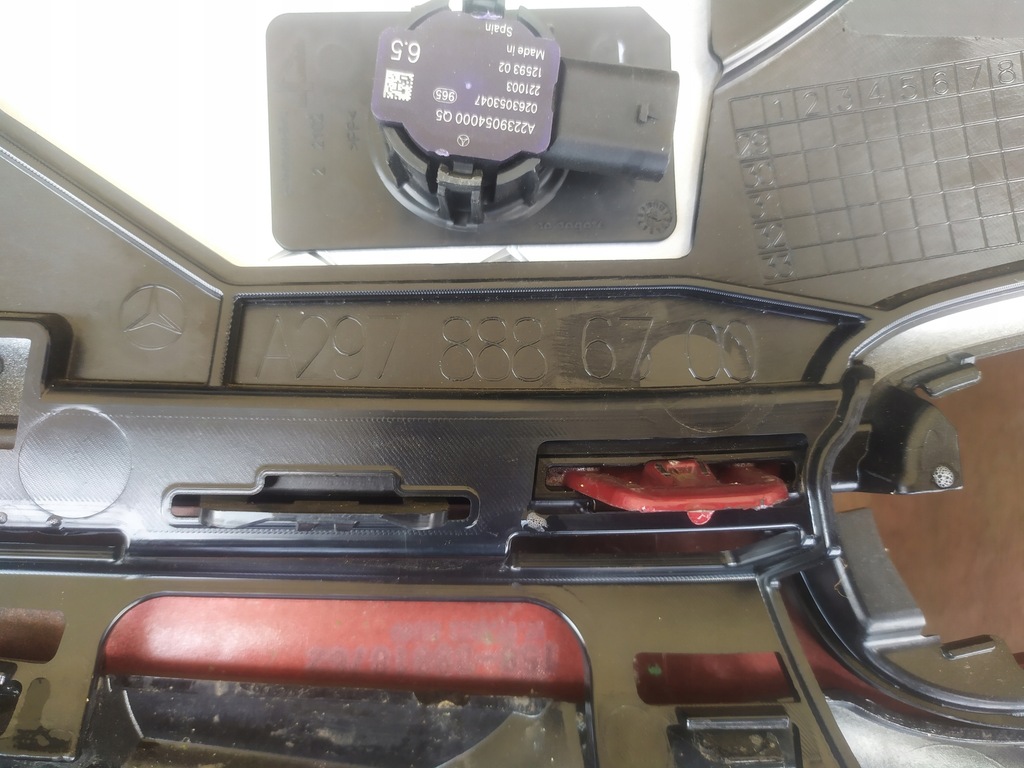 фото №9, Mercedes eqs v297 w297 amg бампер перед передній a297850002 usa