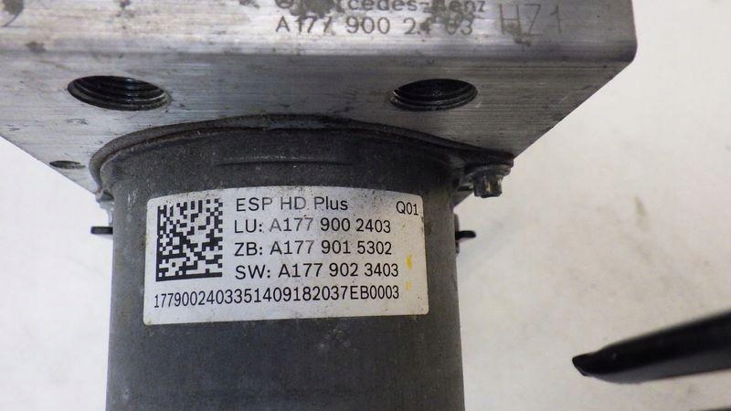 Насос тормозная abs esp mercedes w177 1.5 cdi a1779002403 a1779015302 Цена