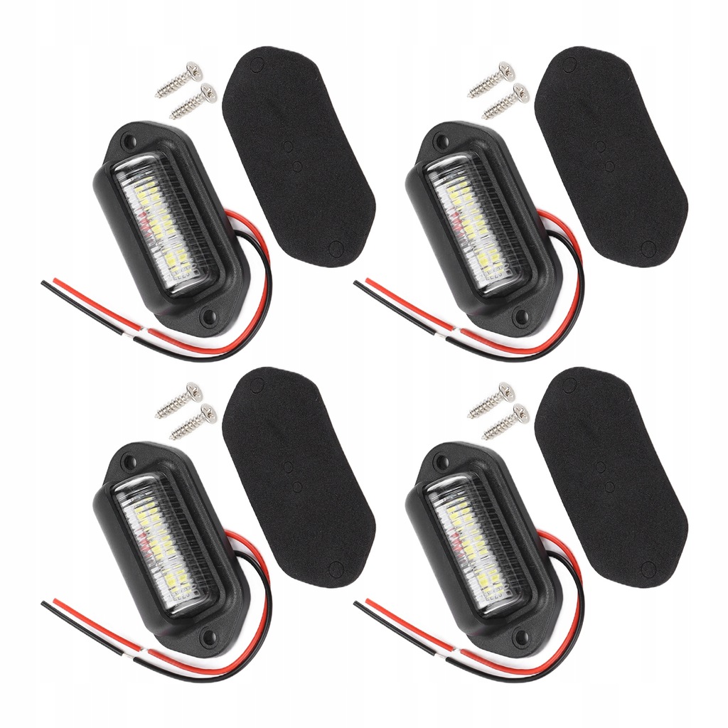 фото №12, 4szt підсвітка ліхтарі номерного знака реєстраційний
