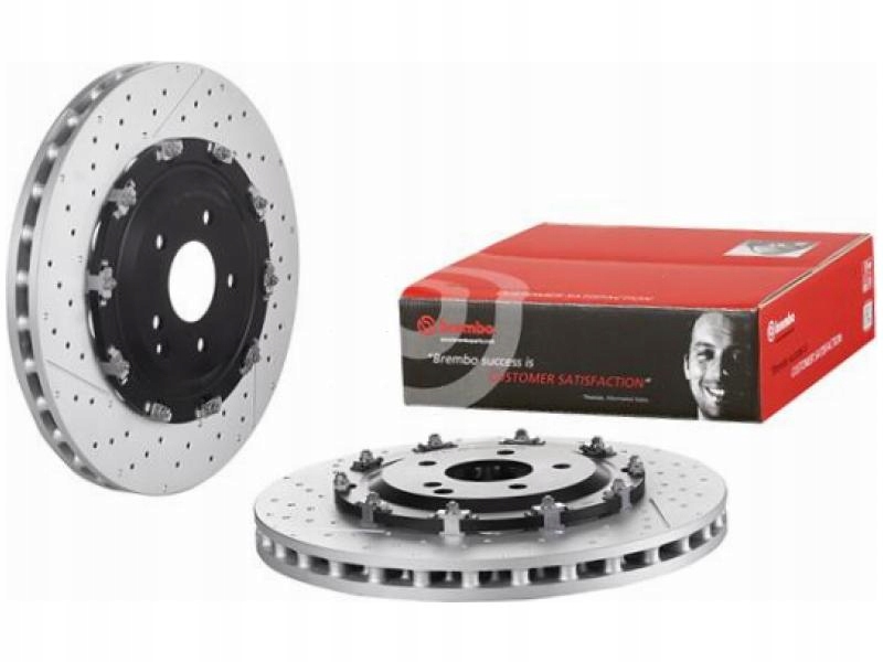 фото №1, Тормозные диски перед mercedes clk c209 6.2 06-09 a209 6.2 06-10