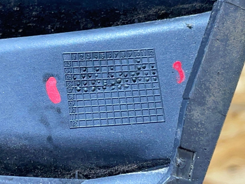 фото №10, Vw golf v 5 plus 05-09 решётка радиатора решётка нижняя бампера правая перед передняя