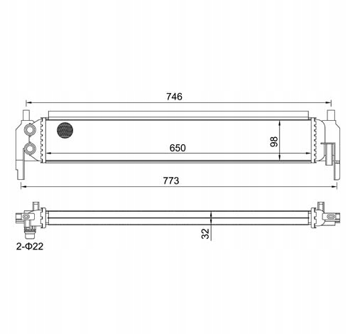 фото №1, Радиатор воздуха audi a3, vw golf vii