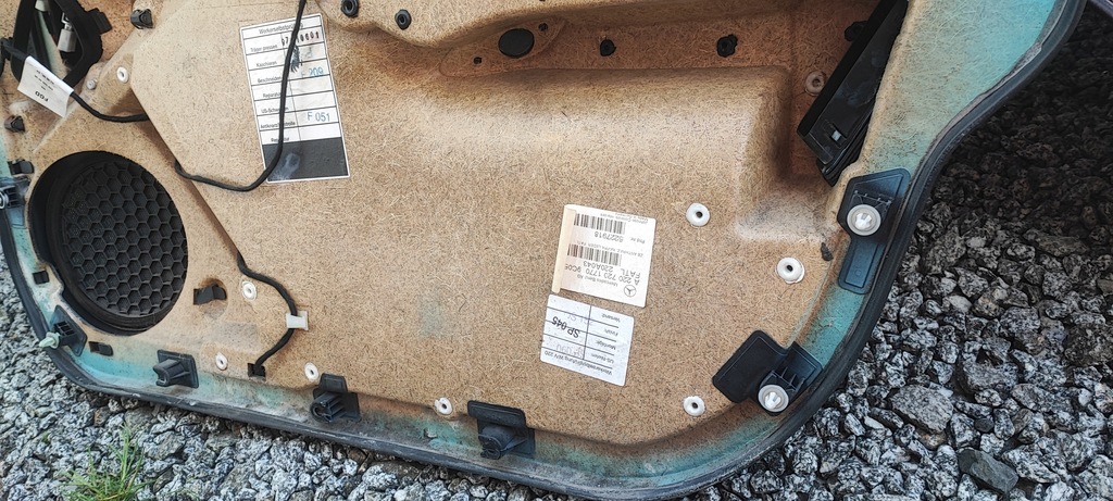 фото №10, Оббивка обшивки czarna шкіра mercedes w220 long