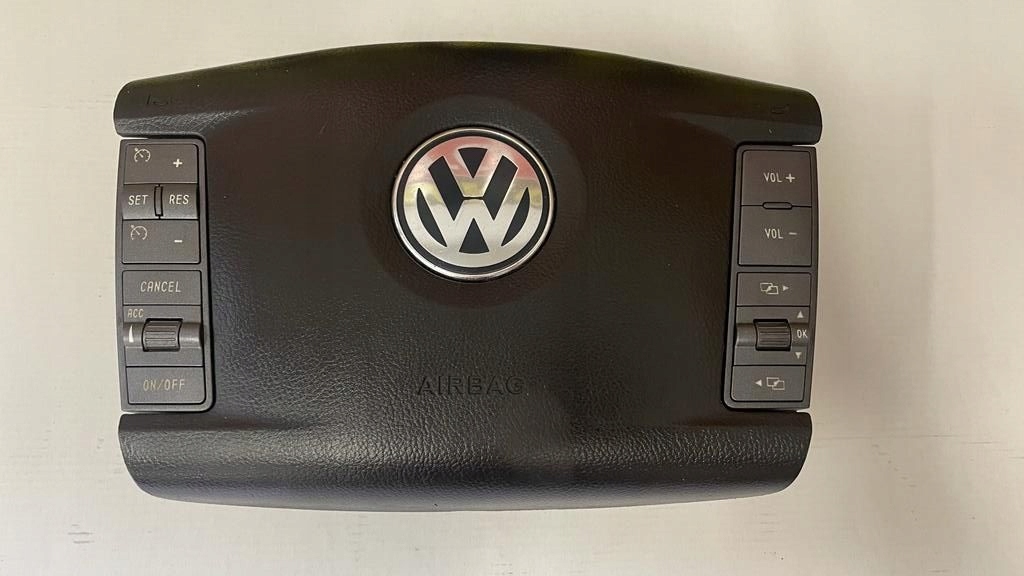 фото №1, Vw phaeton подушка водителя коричневый 3d0880201cl