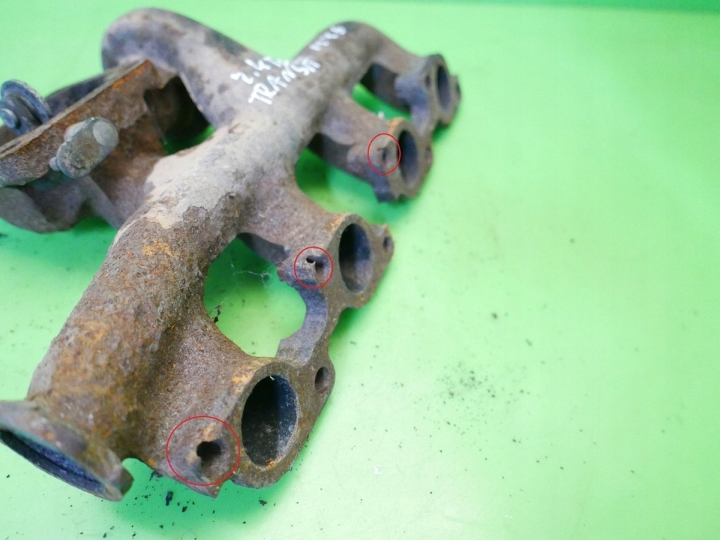 фото №11, Коллектор выпускной ford transit mk6 2.4 tddi 00-06