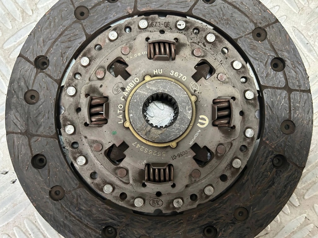 фото №6, Сцепление диск doscisk двухмассовый маховик комплект jeep renegade 1.4