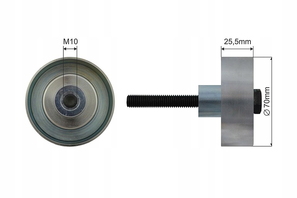 фото №2, Ролик ремінь opel insignia, antara, saab 9-5, chevr