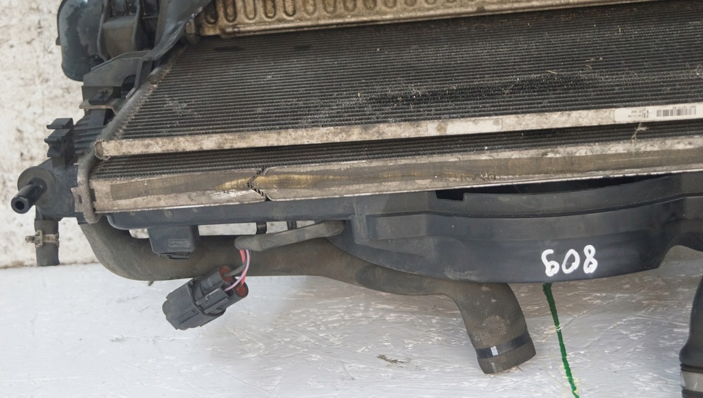 фото №8, Volvo v50 s40 комплект радиатор вентилятор