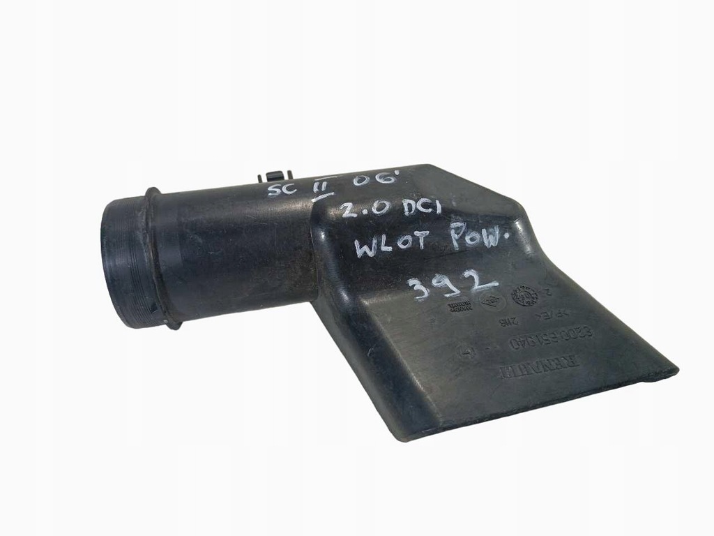 фото №1, Впуск воздуха renault scenic ii 2.0 dci 8200651940