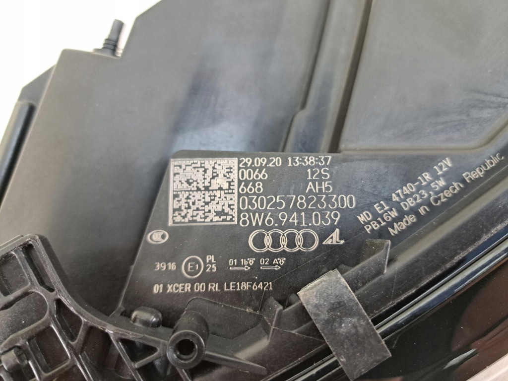 фото №5, Audi a5 8w lift matrix full led ładna лампа левая