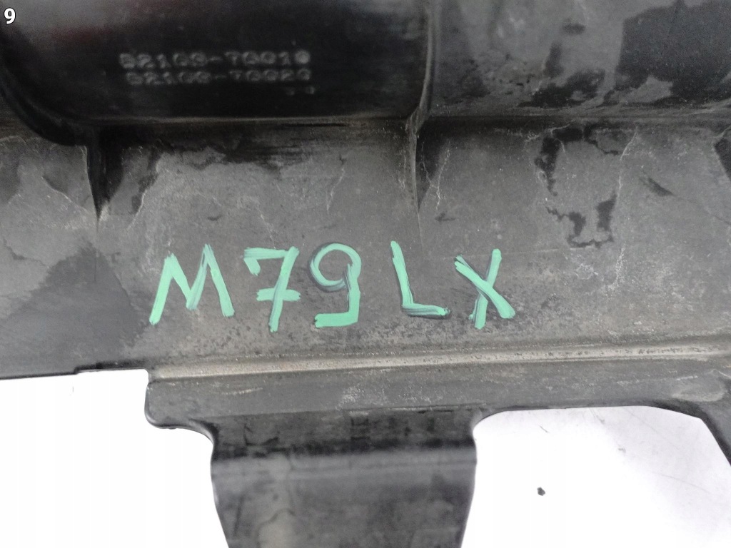 фото №10, Lexus ct ct200h i lift 13-17 спойлер дифузор накладка w бампер задня org