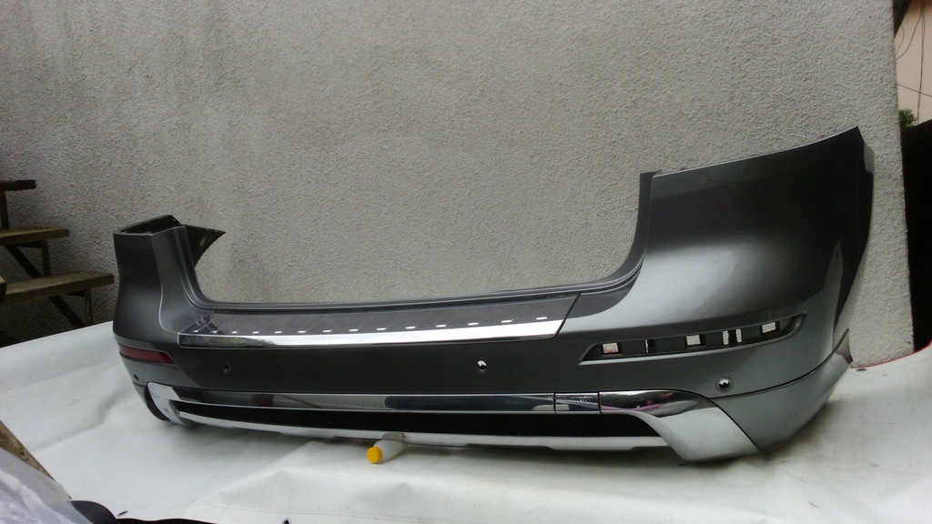 фото №1, Mercedes ml w166 pdc хром бампер задняя задний euro
