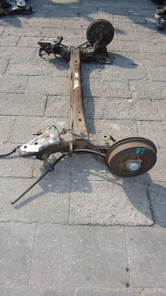 фото №5, Citroen c4 cactus балка підвіска oś задня 13-