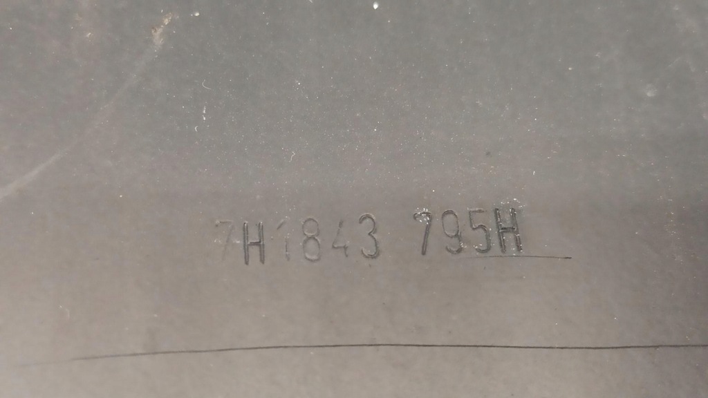 фото №7, Vw transporter t6 молдинг накладка рейки двері ліва 7h1843795h