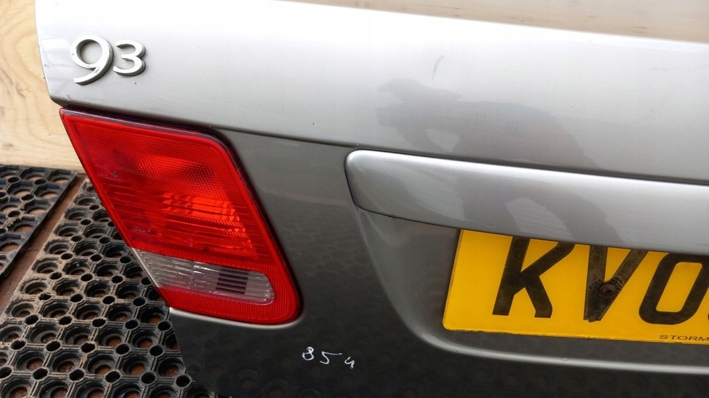 фото №6, Saab 9-3 ii sedan крышка багажника задняя 279