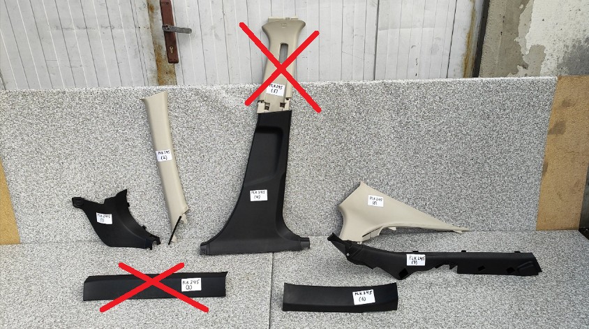 фото №1, Mazda 6 gj 12- захист стійка молдинг поріг права sedan