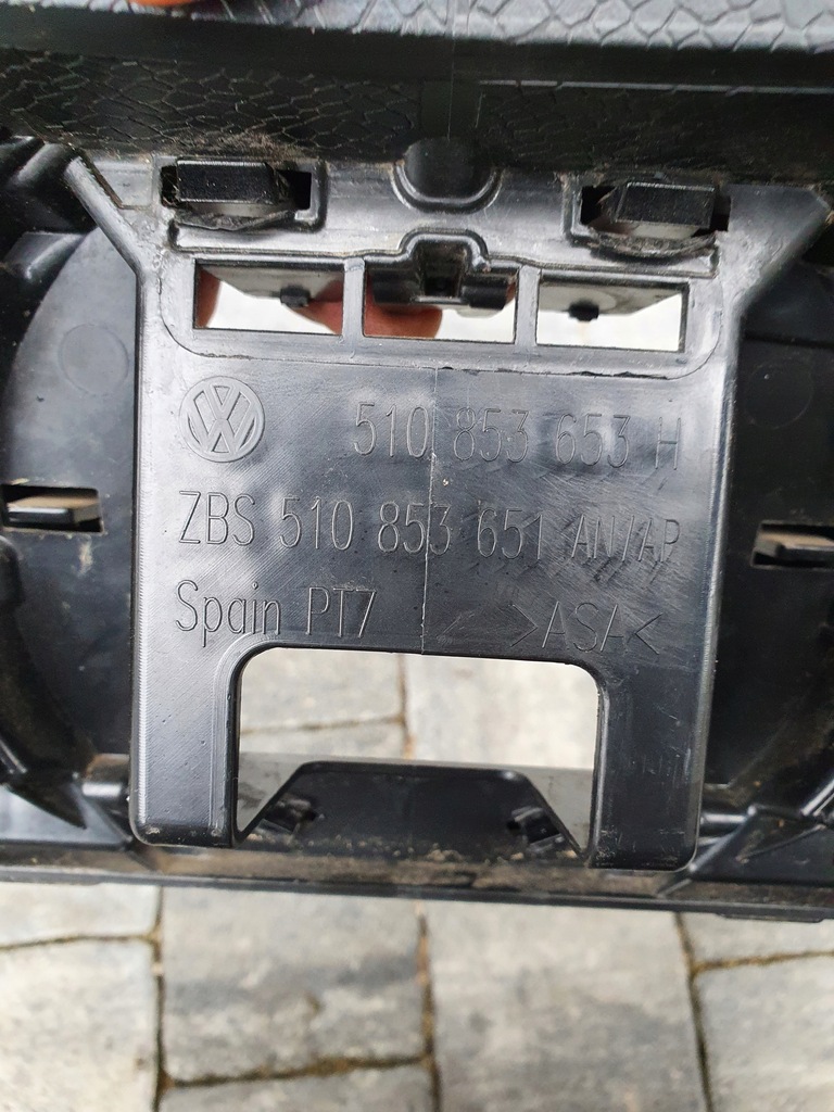 фото №4, Решітка радіатора vw golf sportsvan lift 510853653h