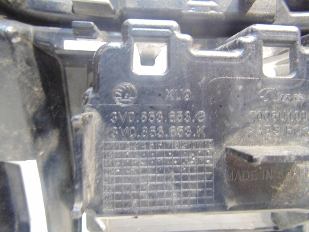 фото №10, Решётка радиатора решётка радиатора радиатора перед хром skoda superb iii lift 3 3v0853653b przed