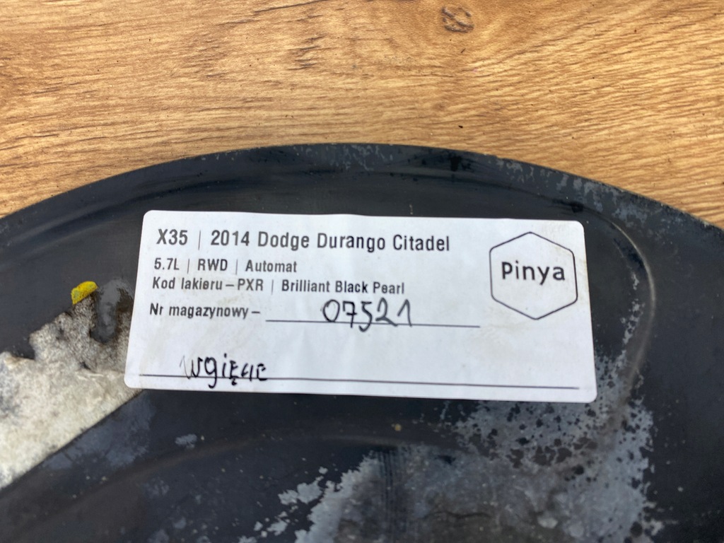 фото №7, Захист диск диск якірна dodge durango 2014+ usa