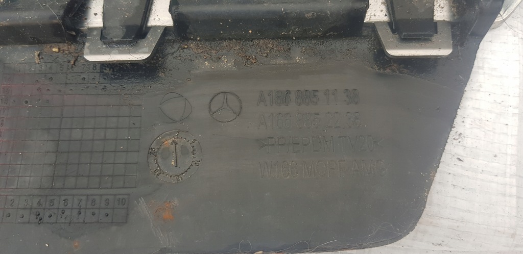 Mercedes-benz оригинальный номер a1668851138 спойлер диффузор Цена