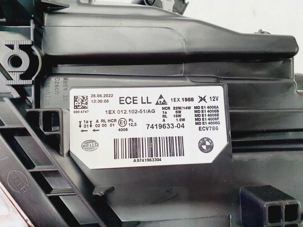 фото №14, Bmw f30 f31 lci lift лампа full led правая левая полный eu