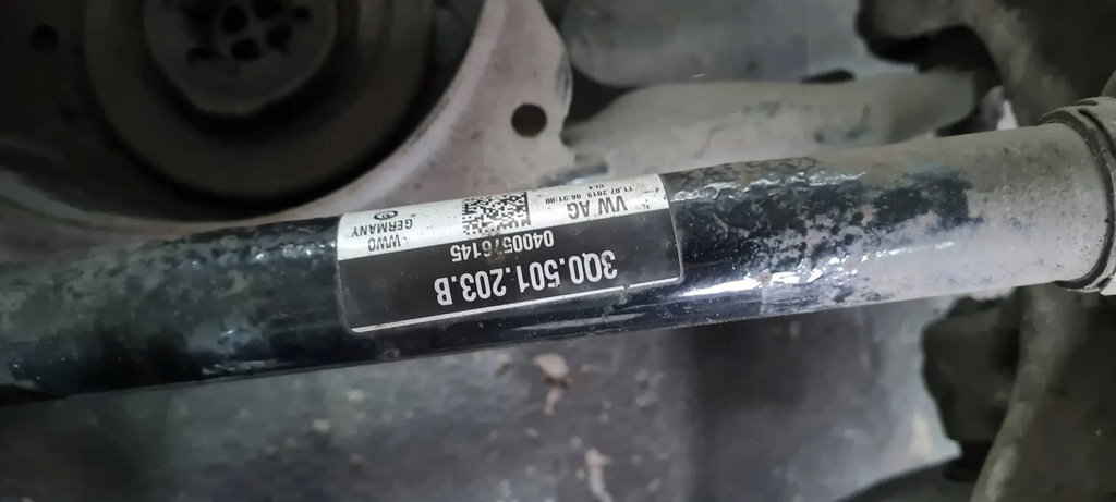 фото №14, Q3 83a подвеска рычаги поворотный кулак подрамник подрамник задняя quattro 5q0505235j