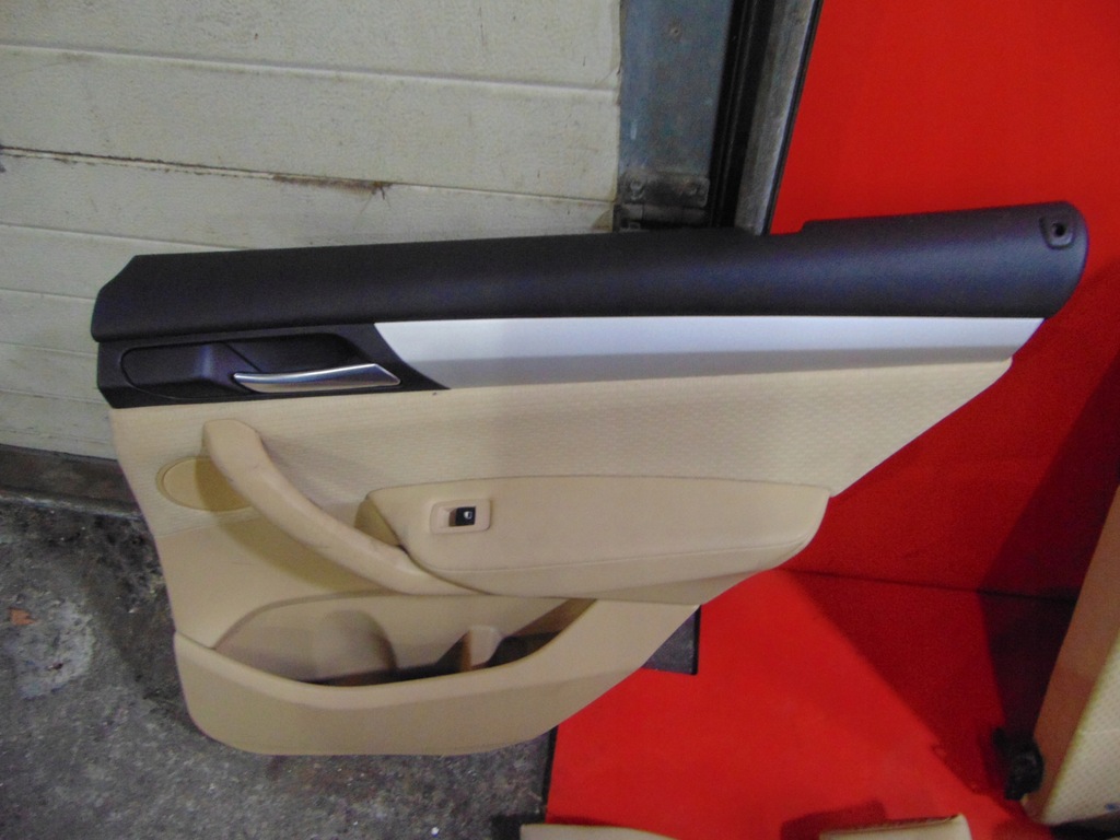 фото №12, Bmw x3 f25 сидіння сидіння заднє сидіння kremowe