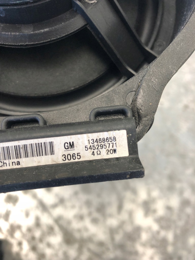 фото №4, Динамик дверь перед opel meriva b 13468658