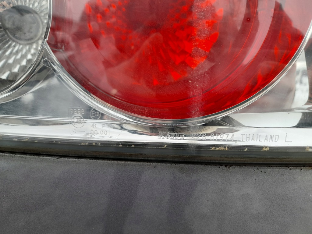 фото №7, Mazda 6 лампа лівий задня ліва задня з кришки кришка багажника w кришка kombi